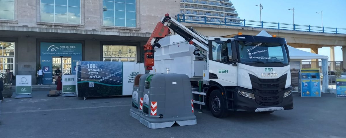 Sistemi di raccolta rifiuti ESA al Green MED Symposium 2022 di Napoli